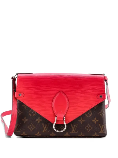 Louis Vuitton Pre-Owned Saint Michel Handbag Monogram Canvas and Epi Leather shoulder bag Pink QCYX60SPK7WFHIRG