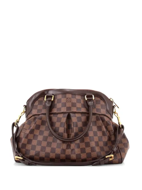 Louis Vuitton Pre-Owned Trevi Handbag Damier PM satchel Brown 8B57UVUL3OH5GFA6