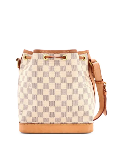 Louis Vuitton Pre-Owned Noe Handbag Damier BB bucket bag White LI477EBF2KYGBRD9