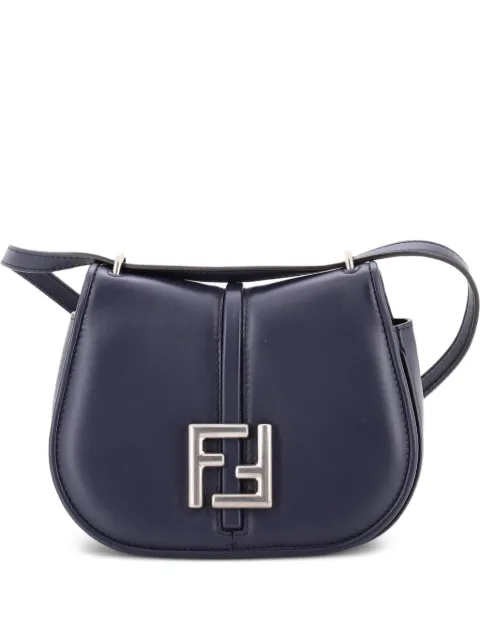 Fendi Pre-Owned C'mon Leather Small shoulder bag Blue RAIHWHJU9XT5O1LP