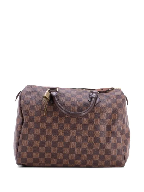 Louis Vuitton Pre-Owned Speedy Handbag Damier 30 satchel Brown DPIR49VPW19NSV3B