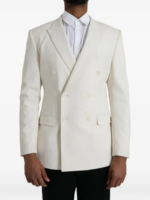 Dolce & Gabbana Martini double-breasted blazer Neutrals MARTINI
