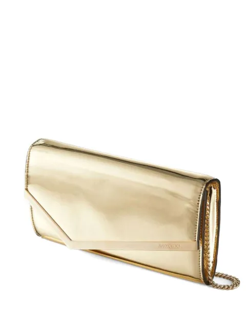 Jimmy Choo Emmie clutch bag Gold EMMIEMIF