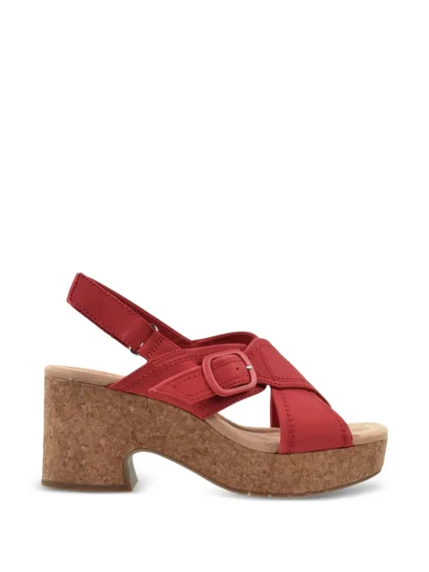 Clarks Originals Nerisa Pace buckle-fastening sandals Red 26182582