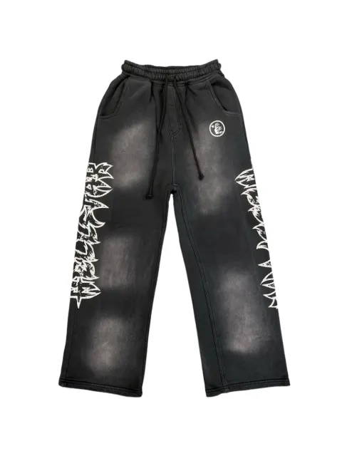 HELLSTAR Stars Shine Graffiti track pants Black HSR300