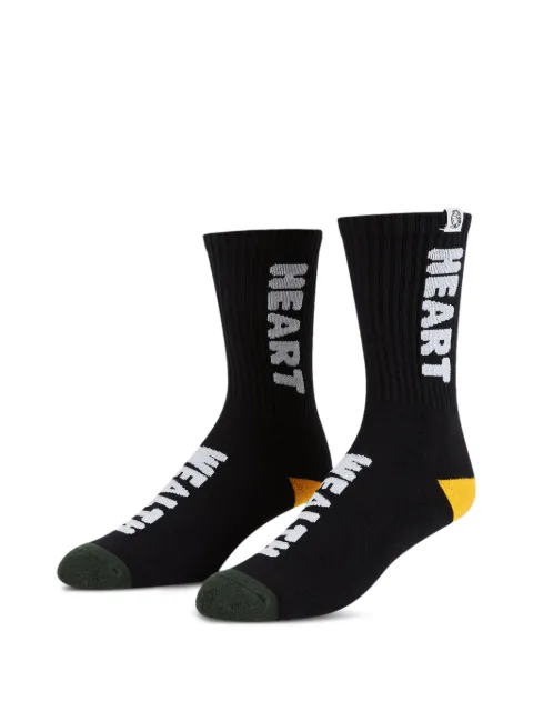 Billionaire Boys Club logo-intarsia socks Black 8613803BLACK