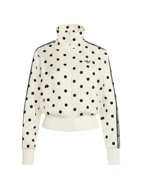 adidas polka-dot track jacket Neutrals KV1165