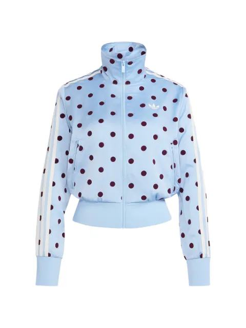 adidas polka-dot track jacket Blue KV1167