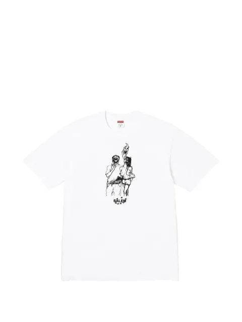 Supreme Salem graphic-print T-shirt White SU27728