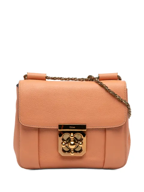 Chloé Pre-Owned 2012 Small Leather Elsie crossbody bag Orange XS0QUXDP9TLZ3VP9