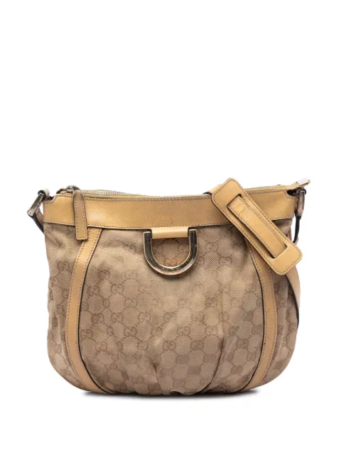 Gucci Pre-Owned 2016-2026 GG Canvas Abbey D Ring crossbody bag Neutrals R6326BIDHWHO8W9E