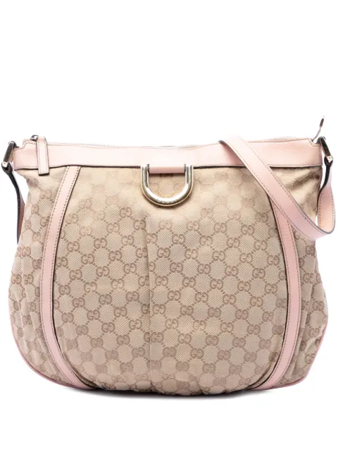 Gucci Pre-Owned 2016-2026 GG Canvas Abbey D Ring crossbody bag Pink 5R6TKOOIM6L1WWGA