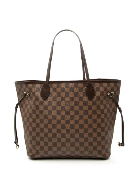Louis Vuitton Pre-Owned 2012 Damier Ebene Neverfull MM tote bag Brown YD5TJ31IAHDRDSNC