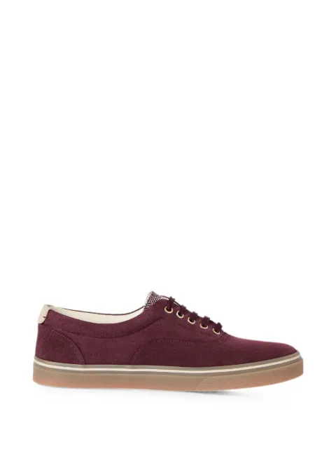 Brunello Cucinelli suede sneakers Red MZUEIVZ354CTA20