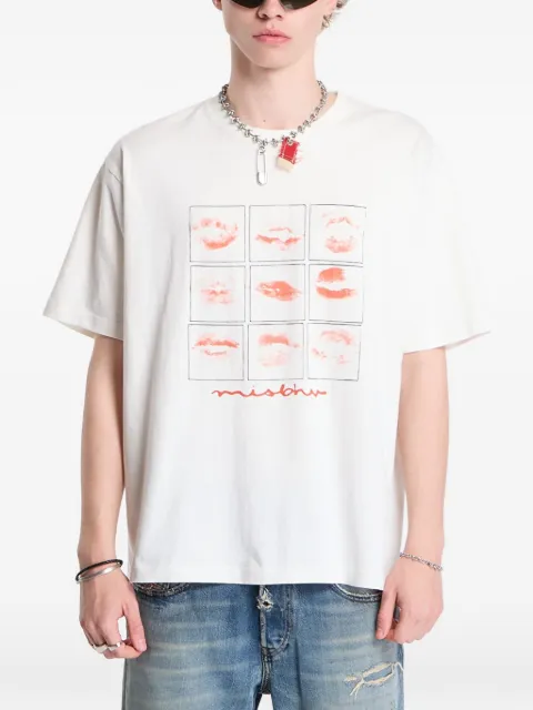 MISBHV Kiss Xoxo crew-neck T-shirt White 260U147