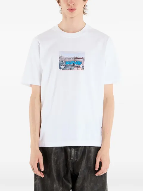 WASTED Elevation graphic-print T-shirt White WP000319