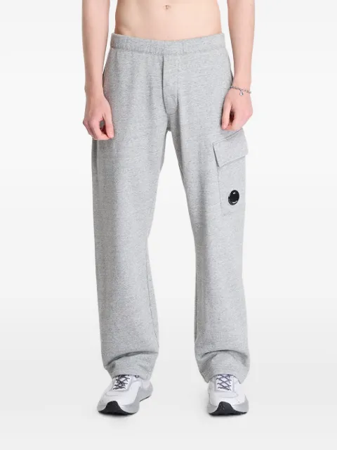 C.P. Company Diagonal Raised Fleece cargo pants Grey 20CMSP066A005086WM94