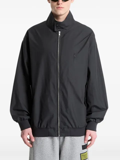 MM6 Maison Margiela high-neck zip-up jacket Black SH2AM0068M35858855