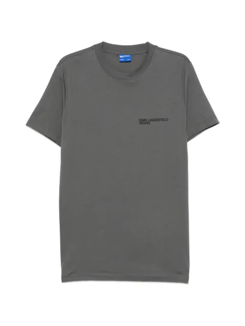 Karl Lagerfeld Jeans logo-print T-shirt Grey A1M17003
