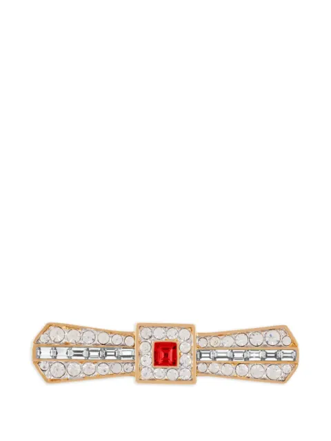 ATTWOOD & SAWYER 1970s crystal-embellishment brooch Gold PN025075