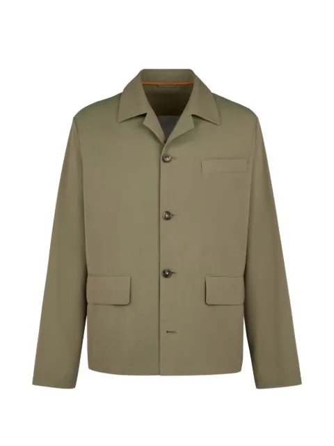 Tod's overshirt in silk Green X1M13520970XYV