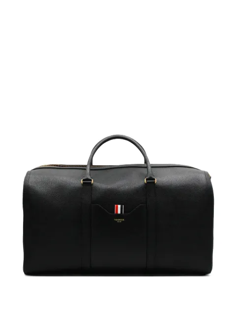 Thom Browne pebbled leather luggage bag Black UAG271A00198