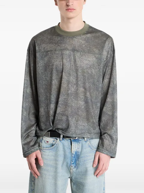 WASTED Swarm mesh sweater Grey WP000349