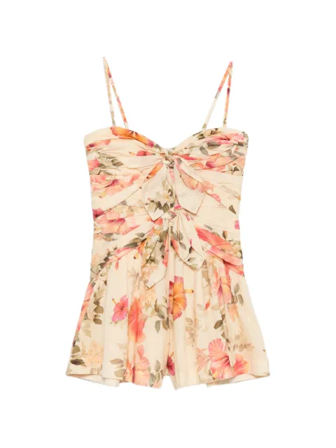 ZIMMERMANN Mahon playsuit Neutrals 9038YSS263