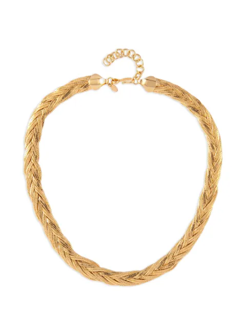 Monet Pre-Owned 1980s Monet Necklace Gold NL024345