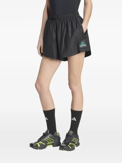 adidas Equipment logo-patch shorts Black KC1792