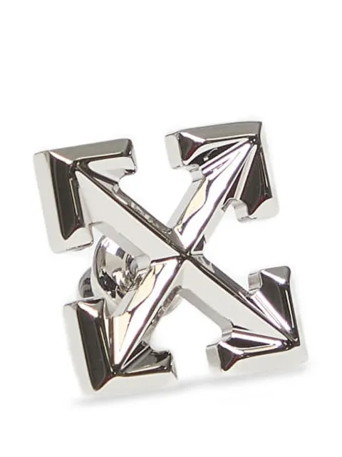 Off-White Arrow single earring Silver OMOD11RC99MET0017200