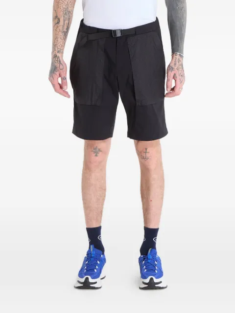 Poutnik by Tilak Shield panelled shorts Black 4102066