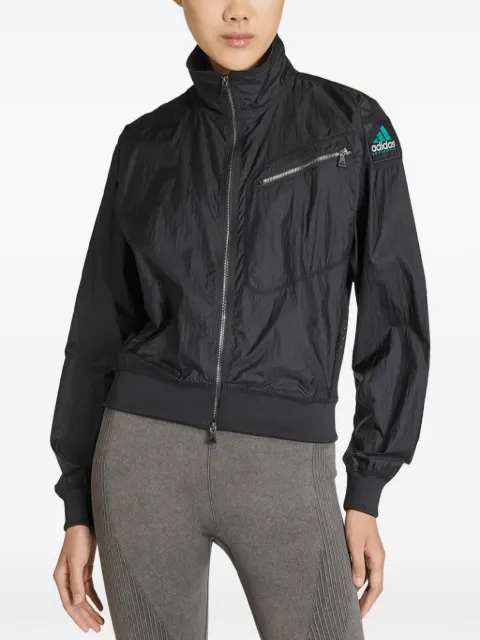 adidas Equipment logo-patch track jacket Black KC6543