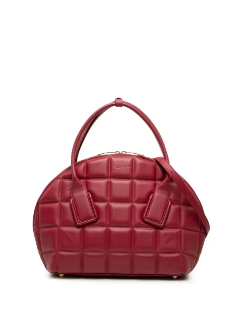 Bottega Veneta Pre-Owned 2021-2026 Medium Padded Leather Swoop Bag satchel Red V4S8USV42GJULVQL