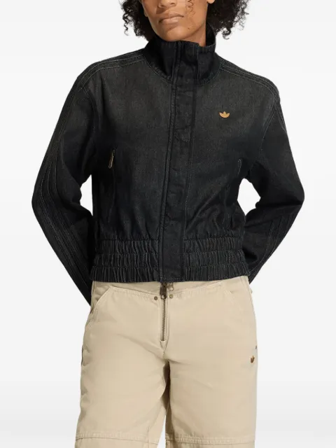 adidas denim track jacket Black KD3918