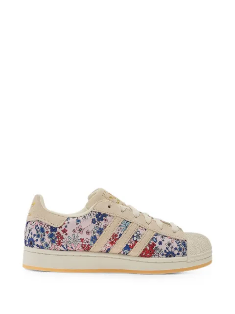adidas Superstar II floral-print low-top sneakers Neutrals KH6071