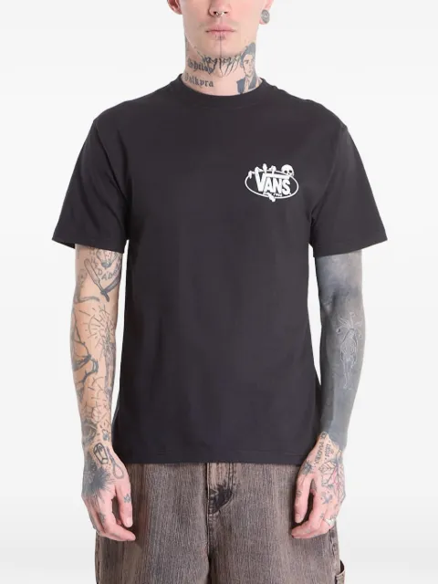 Vans Show Off graphic-print T-shirt Black VN000SWTBLK1