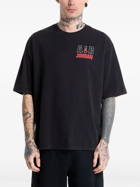 Jordan Flight logo-print T-shirt Black IF3116