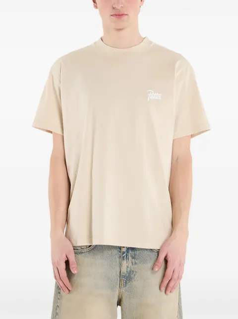 PATTA Croco T-shirt Neutrals POCSS2610002900140401