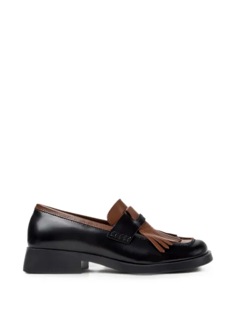 Camper Twins fringed loafers Black K201996