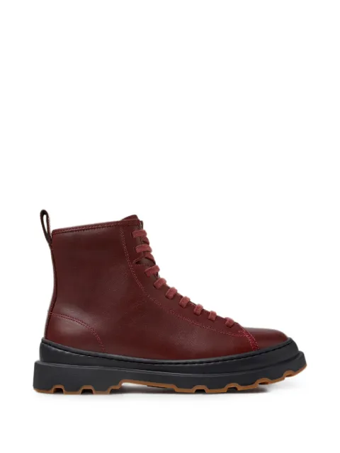 Camper Brutus lace-up ankle boots Red K400816011