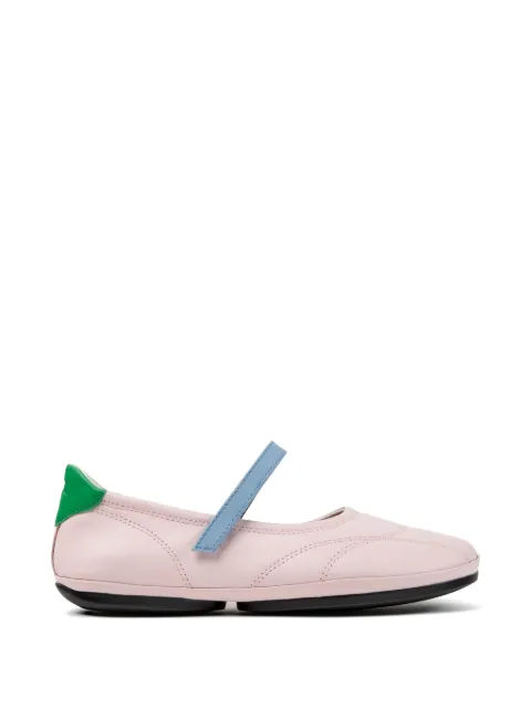 Camper Twins Right Nina touch-strap ballet flats Pink K201968003