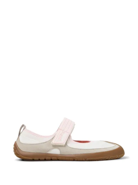 Camper Peu Path touch-strap ballet flats White K201987002
