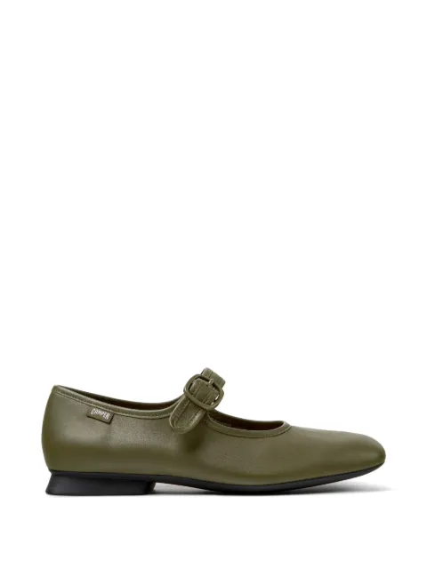 Camper Casi Myra buckle-strap ballet flats Green K201629017