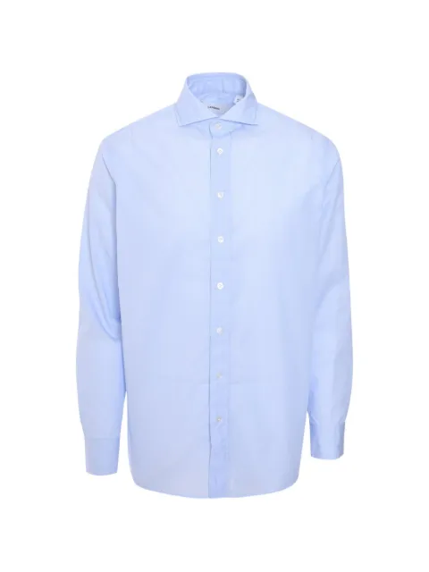 Lardini spread-collar shirt Blue IVCIROIVC1856