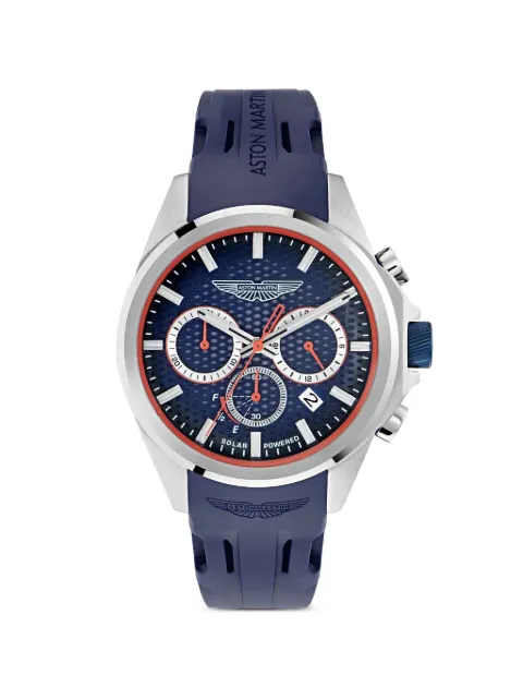 Aston Martin Watches solar-powered chronograph 44mm watch Blue MTRH2S607