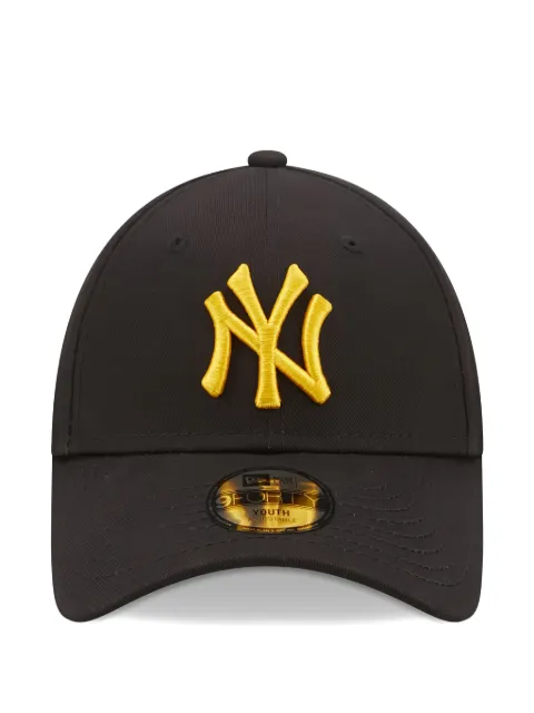 NEW ERA CAP logo-embroidered curved-peak baseball cap Black 60222468