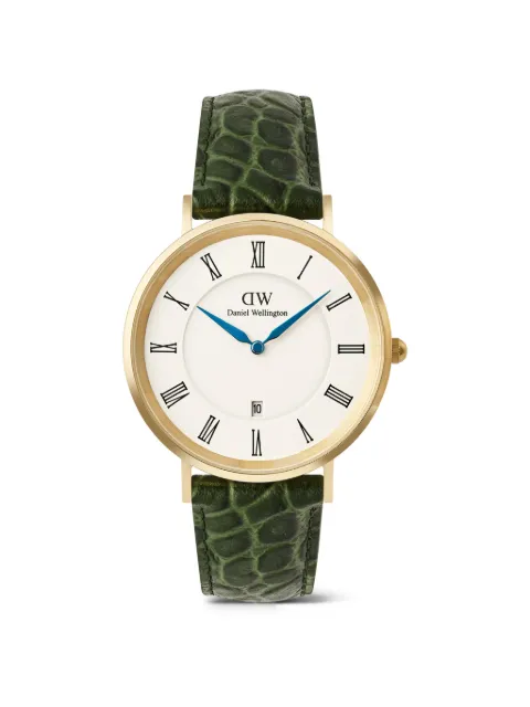 Daniel Wellington Classic roman numerals 40mm watch White DW00100917