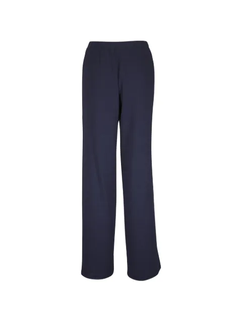 Peter Cohen elasticated-waistband trousers Blue 3161STL