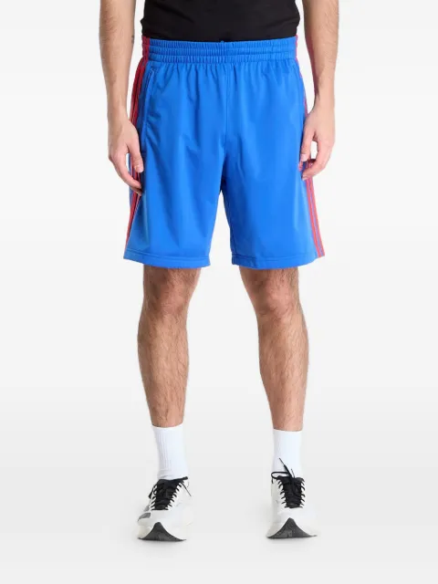 adidas Firebird stripe-detail shorts Blue KE1372